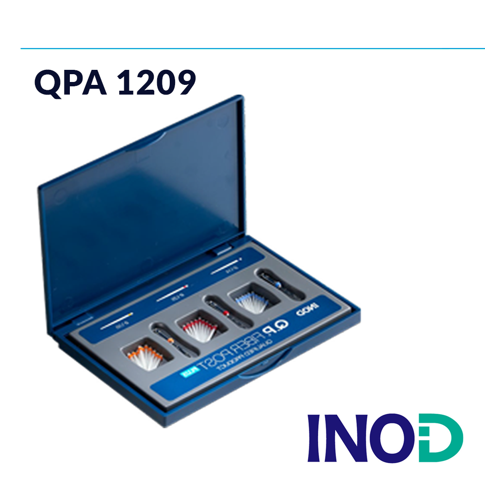کیت فایبرپست مدل QPA1209 شامل 30 عدد پست + 3 عدد دریل