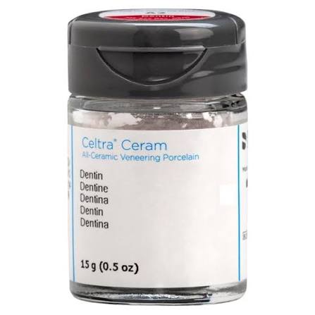 پودر دنتین سلترا سرام ۱۵ گرمی — Dentsply Sirona Celtra Ceram Dentin 15g