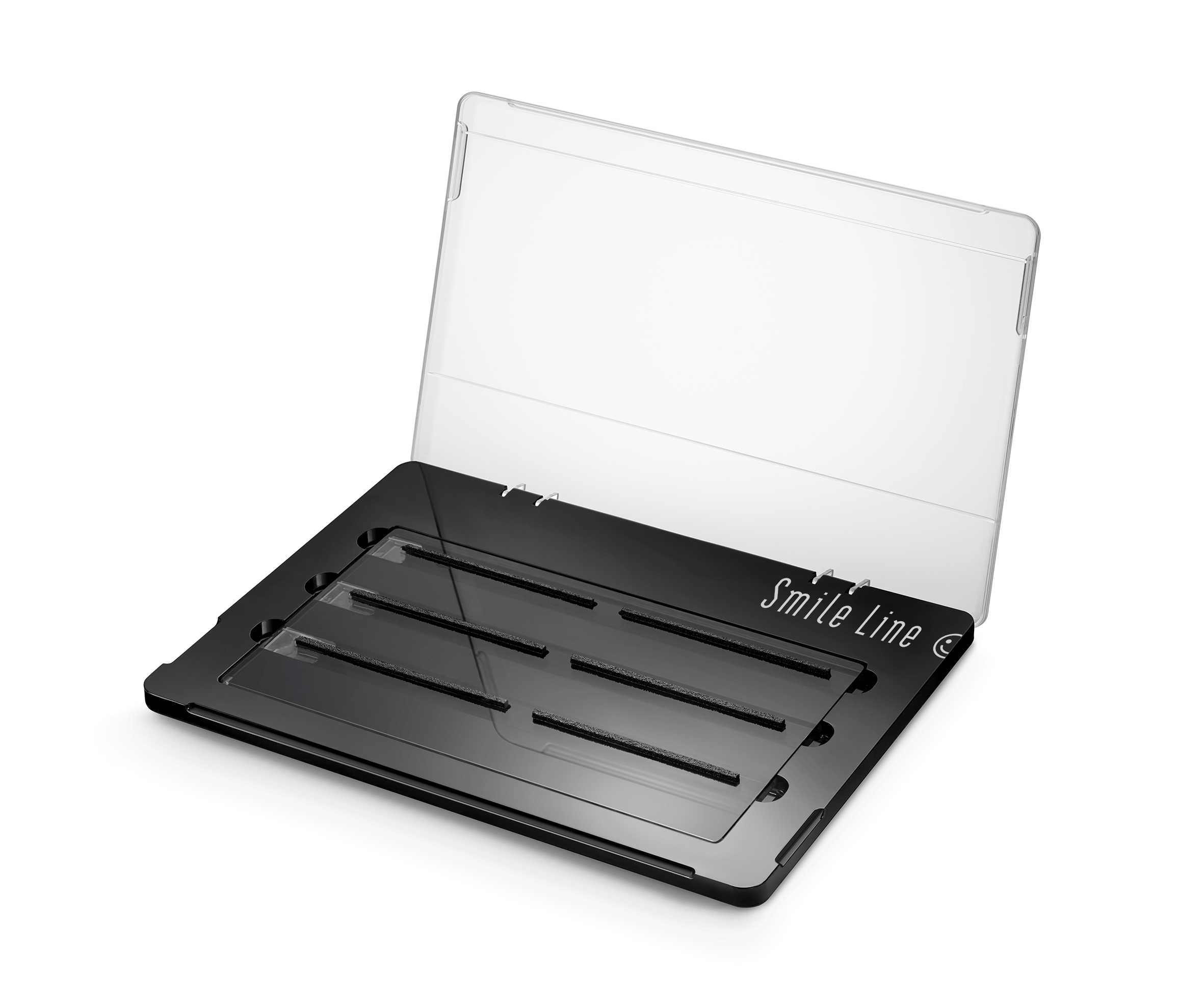 پلت مرطوب پودرگذاری اسمایل لاین مدل WET’N’DRY SLIM PAD | ست کامل در دو رنگ سفید و مشکی