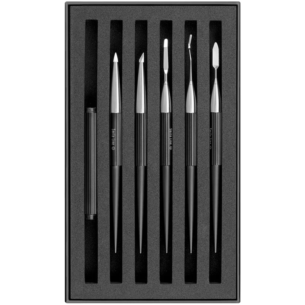 ست قلم کامپوزیت Smile Line مدل Composite Instrument Set #14070 با کیس حمل مشکی