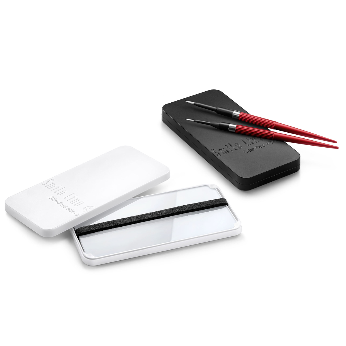 کیت میکرو لیرینگ Smile Line مدل Micro Layering Kit | شامل SlimPad Micro Black + SlimPad Micro White + قلم INTENSO-1 و INTENSO-4