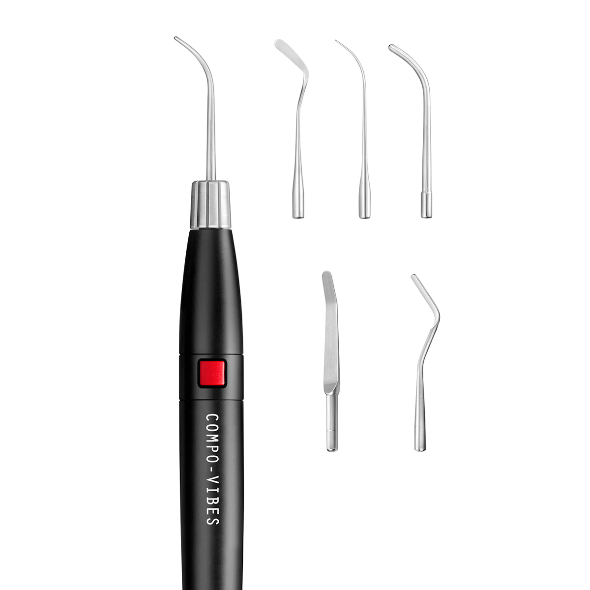 قلم کامپوزیت ویبره اسمایل لاین Smile Line مدل Compo-Vibes | همراه 6 سری قابل تعویض