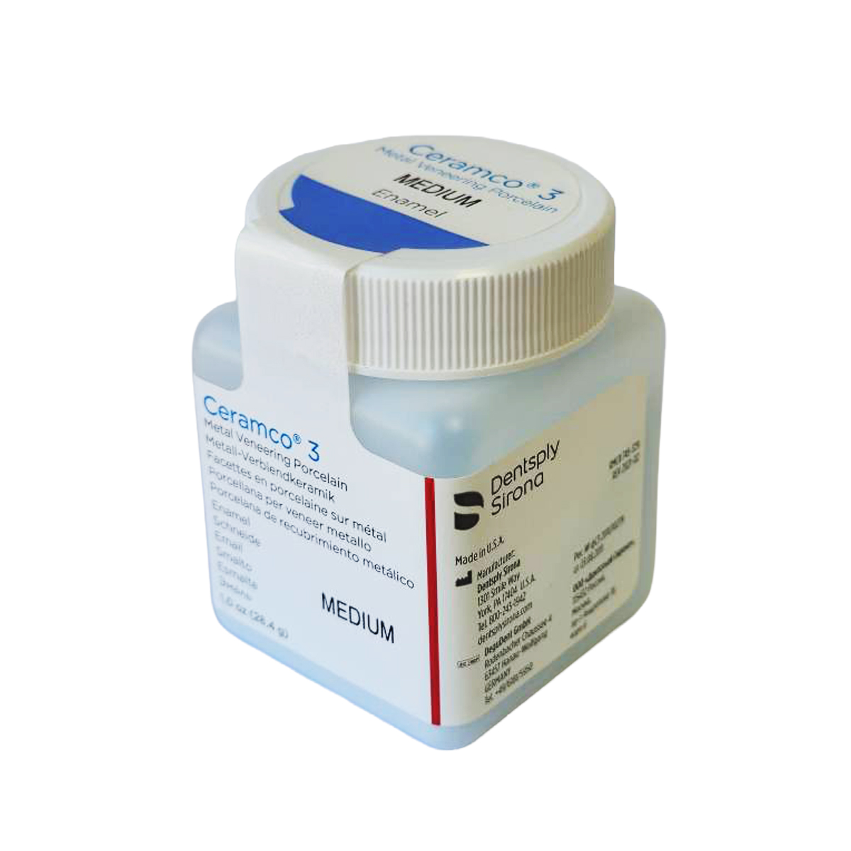 پودر انامل پرسلن متال سرامیک PFM سرامکو Denstply - Ceramco3 PFM Powder یک انس