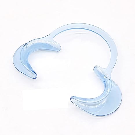 دهان باز کن دو طرفه - CHEEK RETRACTOR C-STYLE BLUE