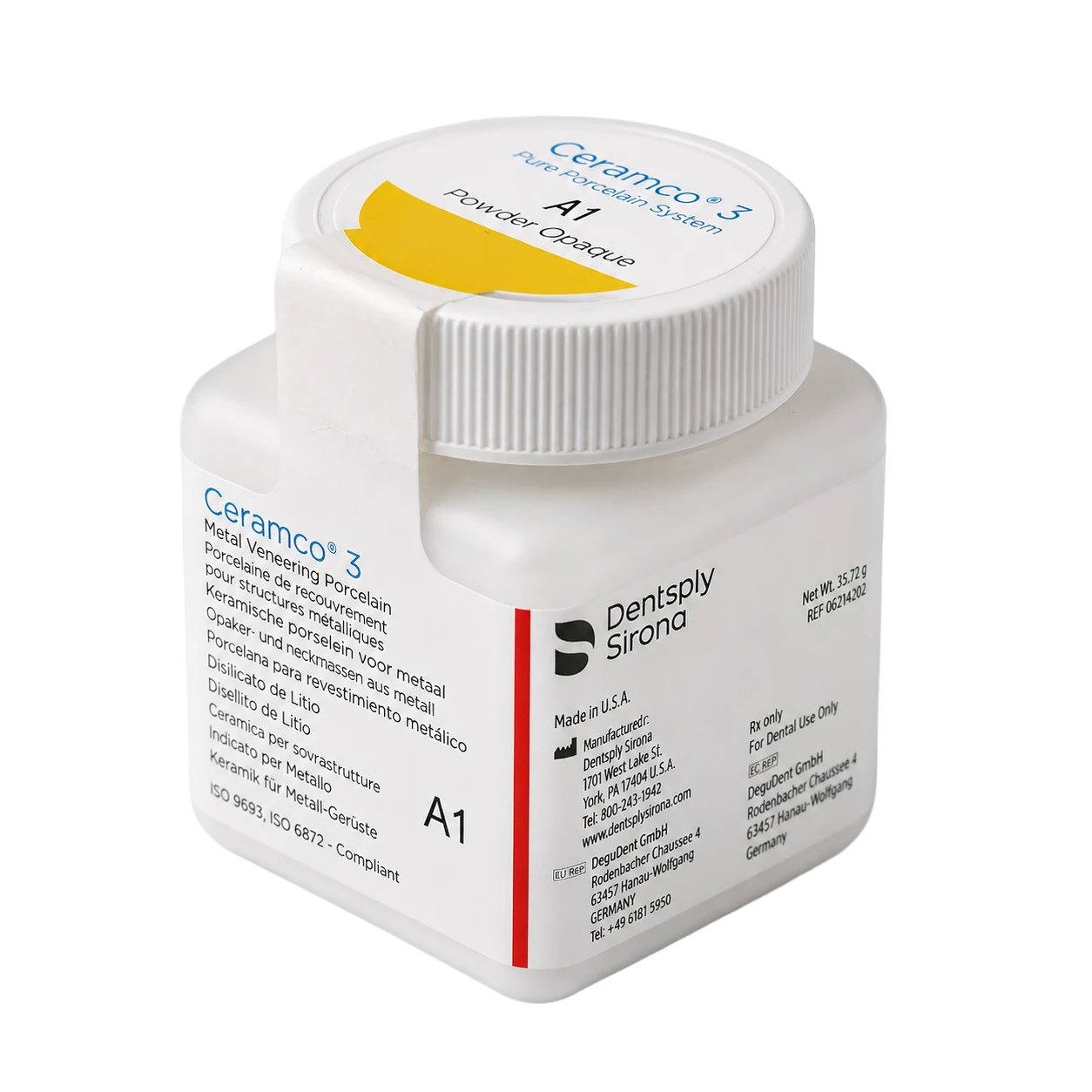 پودر اپک پرسلن متال سرامیک سرامکو Denstply - Ceramco3 PFM Powder یک انس